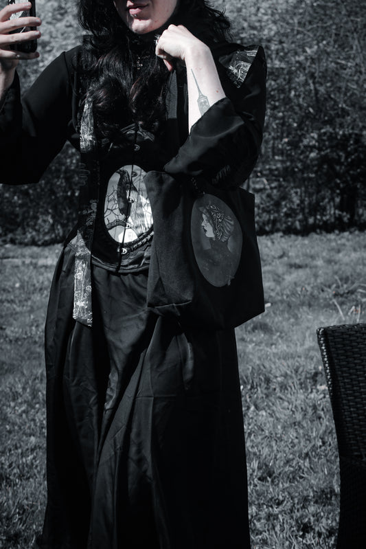 Mourning compact tote [LIMITED EDITION]