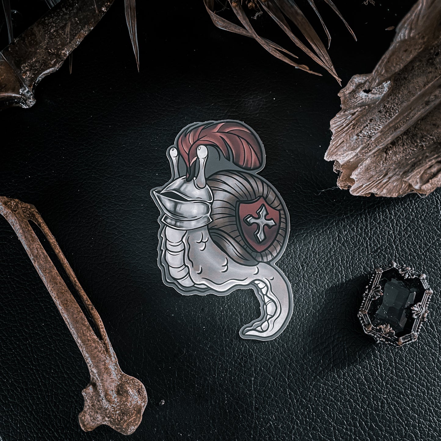 Snail Knight Sticker
