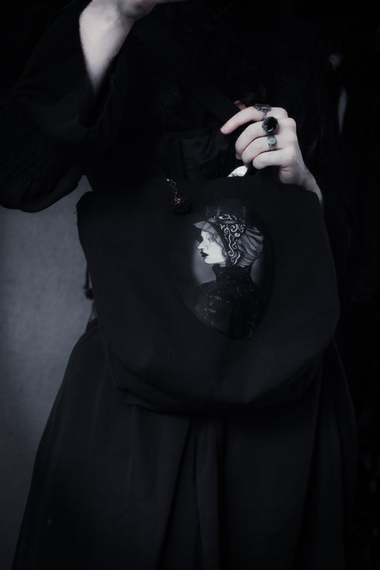 Mourning compact tote [LIMITED EDITION]
